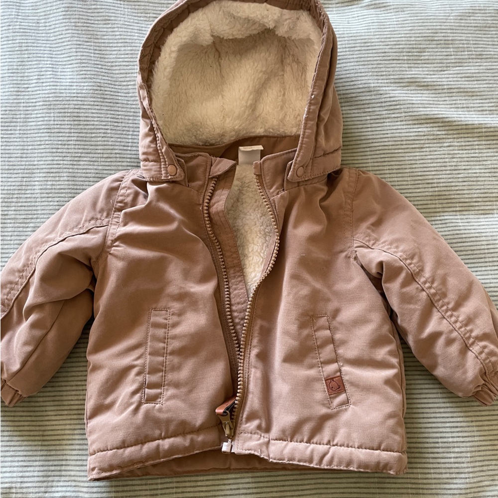 H&M Kids Brown Hooded Jacket